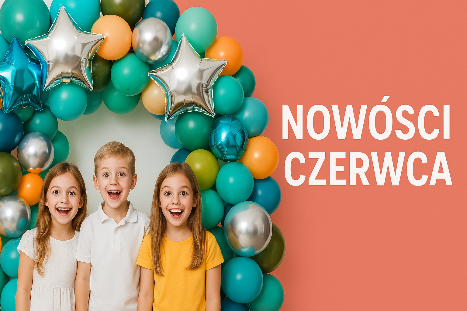 Nowa dostawa balonów foliowych – jeszcze więcej kolorów, wzorów i możliwości dekoracyjnych!